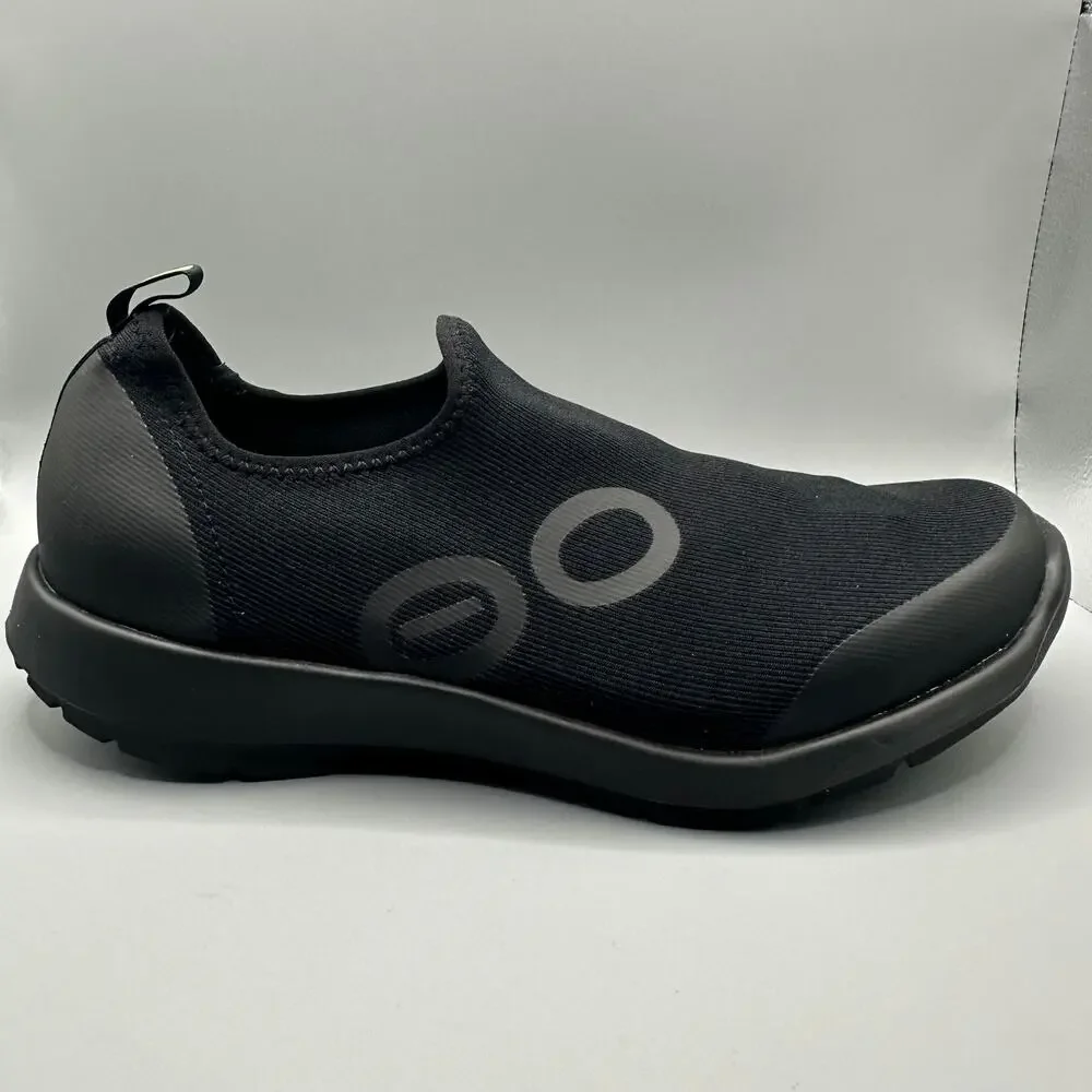 OOFOS OOmg Sport Low Womens Size 9.5 Black Casual Walking Slip On Recovery Shoes